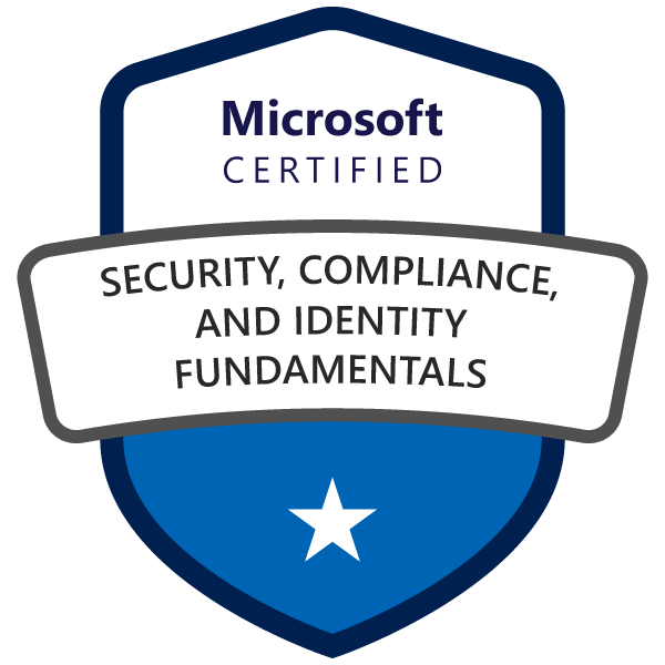 Microsoft Security, Compliance, and Identity fundamentals certified